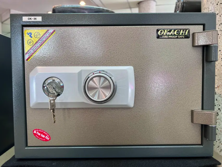 ตู้เซฟนิรภัย ขนาดเล็ก ยี่ห้อ Okachi รุ่น OK-36